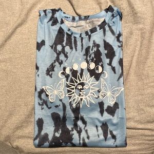 Oversized tye-dye shirt from Shein